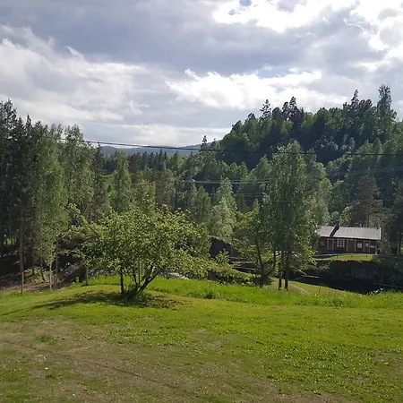 Villa Eidsfoss Slusevokterbolig à Lunde  Extérieur photo
